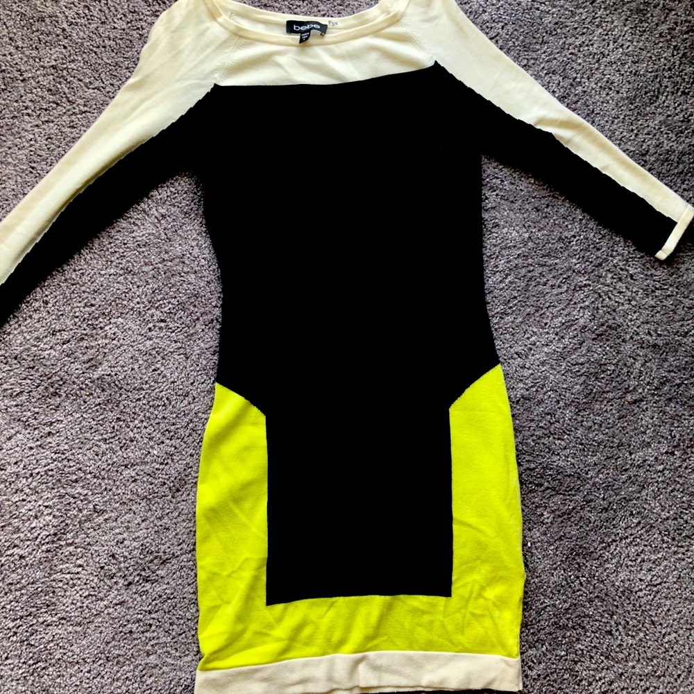Super soft and comfy Bebe mini dress
